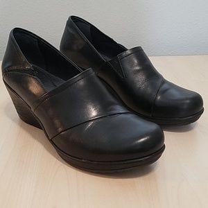 Dansko black clogs nurse professional shoes 40/9.5
